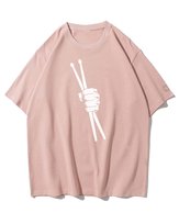 Koszulka oversize Pałeczki Perkusyjne Mocny Beat Muzyka Różowy 3XL