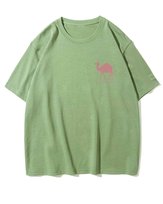 Koszulka oversize Wielbłądzi Humor Śmieszne Zwierzęta Matcha L