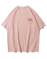 Koszulka oversize Wielbłądzi Humor Śmieszne Zwierzęta Różowy 3XL