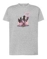 Koszulka Parodia Coco Channel Śmieszne Kura Szara M