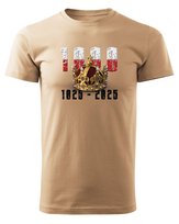 Koszulka Patriotyczna 1000lecie Koronacji Bolesława Chrobrego Beżowa S