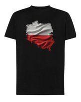 Koszulka Patriotyczna Nasza Polska Czarna L