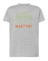 Koszulka Personalizowana Dzień Chłopaka Dumny Facet Szara L