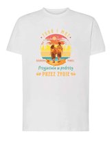 Koszulka Personalizowana Małżeństwo Żona Mąż Biała XL