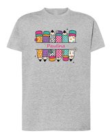 Koszulka Personalizowana Szkoła Powrót Szara L