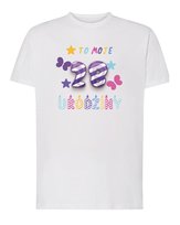 Koszulka Personalizowana Urodziny Biała M