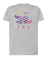 Koszulka Personalizowana Urodziny Szara M