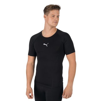 Koszulka piłkarska męska PUMA Liga Baselayer Tee czarna 655918 03 - Puma