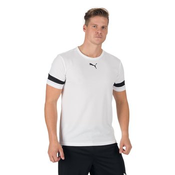 Koszulka piłkarska męska PUMA teamRISE Jersey biała 704932 04 - Puma
