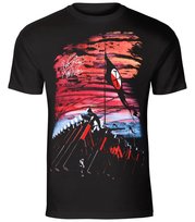 koszulka PINK FLOYD - THE WALL FLAG AND HAMMERS-S Inna marka