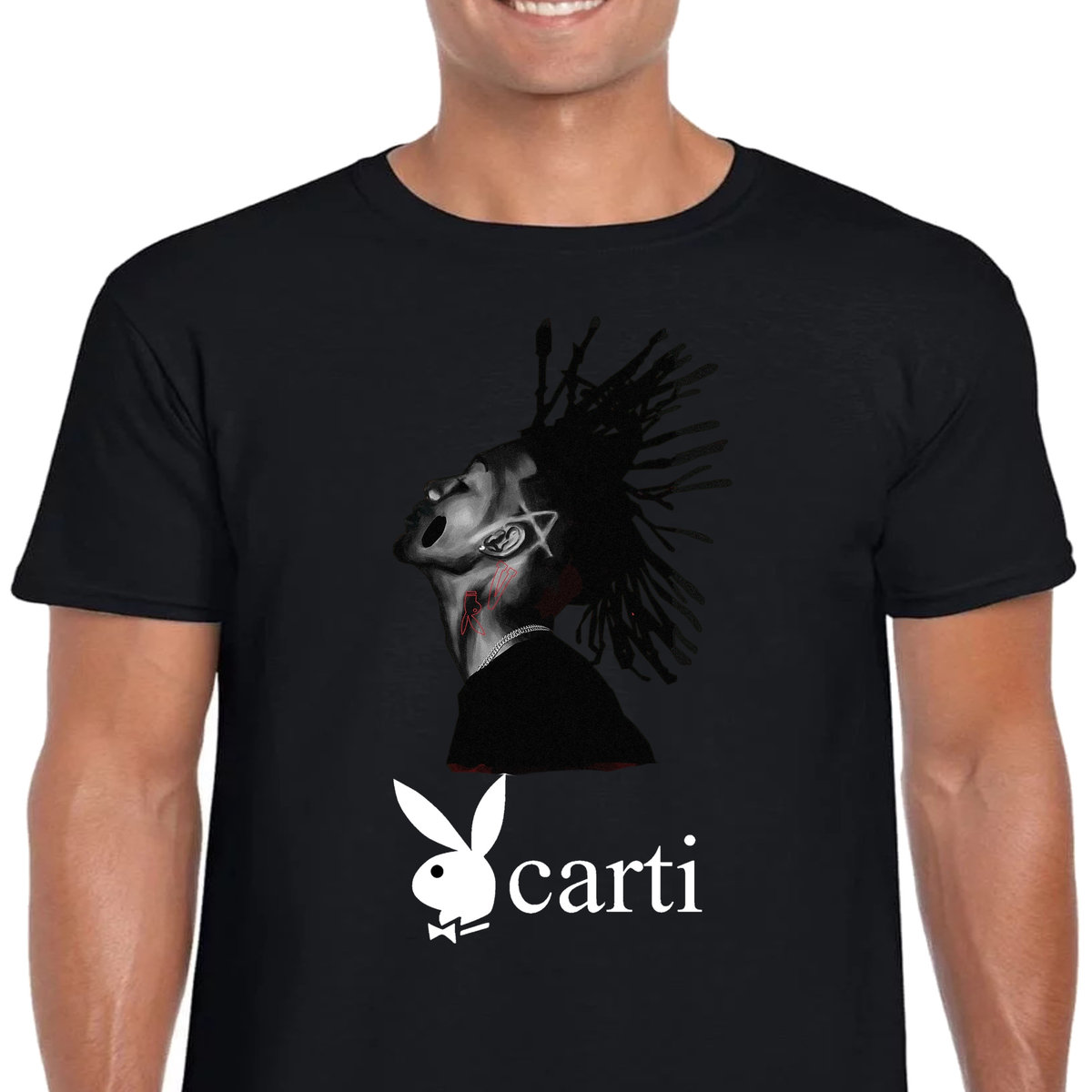 Koszulka Playboi Carti Rap Xl Czarna 3347 - JHK | Moda Sklep EMPIK.COM