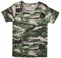 Koszulka Podkoszulek T-shirt Męski Bawełniany Krótki Rękaw Moro XXL