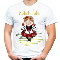 Koszulka Polish Folk ludowa męska M JHK