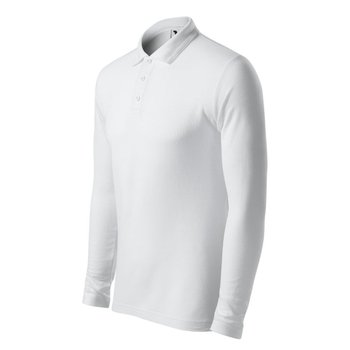 Koszulka polo Adler Pique Polo LS M (kolor Biały, rozmiar 2XL) - Adler