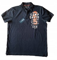 Koszulka polo Camp David granatowa XL Camp David