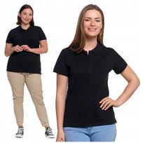 Koszulka Polo Damska Klasyczna Polówka z Kołnierzykiem Bawełniana MORAJ S