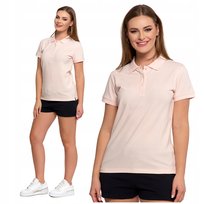 Koszulka Polo Damska Klasyczna Polówka z Kołnierzykiem Bawełniana MORAJ XXL