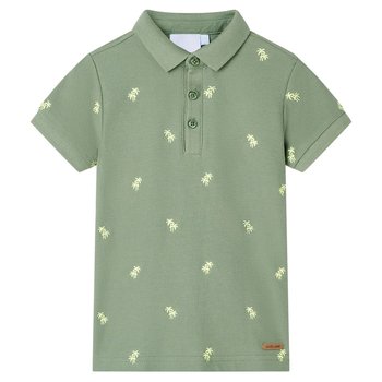 Koszulka polo dziecięca khaki z palmami 92 (18-24m - Inna marka