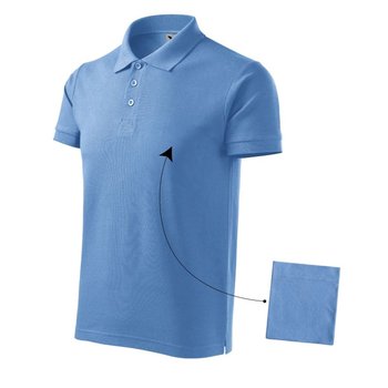 Koszulka polo Malfini Cotton M (kolor Niebieski, rozmiar XL) - MALFINI