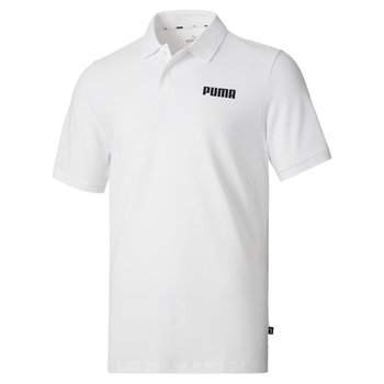 Koszulka polo męska Puma ESS PIQUE biała 84722602-L - Puma