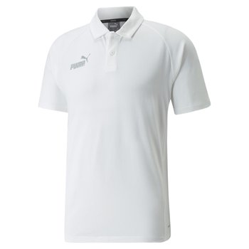 Koszulka polo męska Puma Teamfinal Casuals biała 65738404-XL - Puma