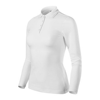 Koszulka polo Pique Polo LS W (kolor Biały, rozmiar M) - MALFINI