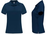 Koszulka POLO Sportowa Damska Polówka Roly MONZHA 0404 GRANAT Navy L ROLY