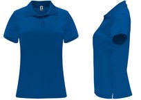 Koszulka POLO Sportowa Damska Polówka Roly MONZHA 0404 NIEBIESKI Royal L
