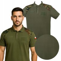 Koszulka polo wojskowa MON 304A Wojska Polskiego polówka męska khaki XS