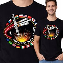 Koszulka Project Hail Mary DR. Grace Ryan Gosling T-Shirt Czarny L P427
