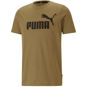 Koszulka Puma Essential Logo Tee M 586667 (kolor Zielony, rozmiar L) - Puma