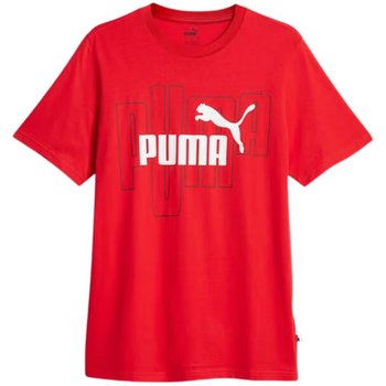 Koszulka Puma Graphics No. 1 Logo Tee All Time M 677183 (kolor Czerwony, rozmiar XL) - Puma