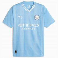 Koszulka Puma Manchester City Home JSY Replika 770438-01 niebieski XL Inna marka