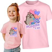 KOSZULKA PUSHEEN CAT URODZINOWA URODZINY Z IMIENIEM PREZENT XS Y3 Inna marka
