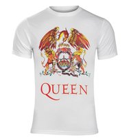 koszulka QUEEN - CLASSIC CREST white-M Inna marka