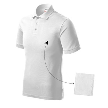 Koszulka Rimeck Resist Heavy Polo M (kolor Biały, rozmiar M) - Rimeck