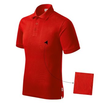 Koszulka Rimeck Resist Heavy Polo M (kolor Czerwony, rozmiar S) - Rimeck
