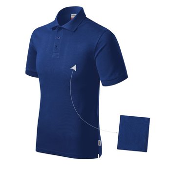 Koszulka Rimeck Resist Heavy Polo M (kolor Niebieski, rozmiar 2XL) - Rimeck