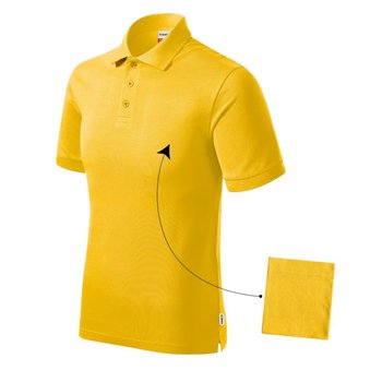 Koszulka Rimeck Resist Heavy Polo M (kolor Żółty, rozmiar L) - Rimeck
