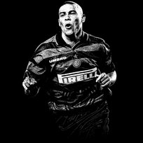 KOSZULKA RONALDO NAZÁRIO SUPER NADRUK INTER MEDIOLAN PIŁKA NOŻNA HIT 3XL