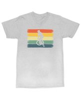 Koszulka rowerowa BMX z nadrukiem dla Rowerzysty Prezent Szara L