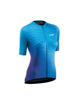 Koszulka rowerowa damska NORTHWAVE BLADE WOMAN JERSEY SHORT SLEEVE - Northwave