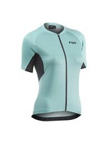 Koszulka rowerowa damska NORTHWAVE Force Evo Woman - niebieska XS Northwave