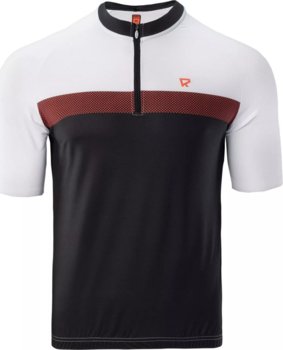 Koszulka rowerowa męska Delta Gts czarno-biała rozmiar XL - Radvik