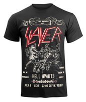 koszulka SLAYER - VINTAGE FLYER-L Inna marka