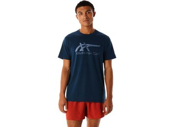 Koszulka sportowa Asics Tiger SS Tee | FRENCH BLUE M - Asics