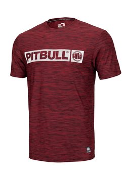 Koszulka Sportowa HILLTOP Burgundowy Melanż M - Pitbull West Coast