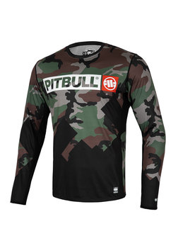 Koszulka sportowa z długim rękawem CROSS Camo XL - Pitbull West Coast