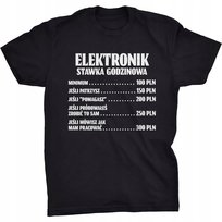 Koszulka Stawka Godzinowa Dla Elektronika Prezent GILDAN