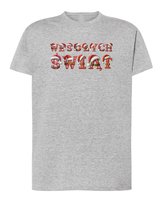 Koszulka Świąteczna Boże Narodzenie Mikołaj Super Prezent Szary melanż M